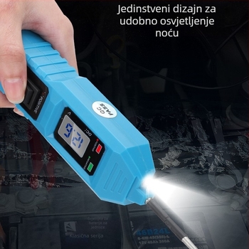 Auto kvar detektor i tester električnih krugova s digitalnim zaslonom, DC12V, -20 do 50°C, CNBJ-823