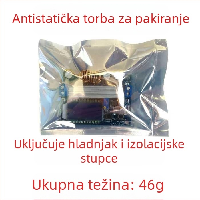 DC-DC Buck-Boost pretvarački modul s CV/CC, LCD zaslon, voltmetar i ampermetar, podesiv Buck-Boost