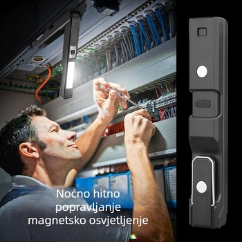 LED radna svjetiljka Type-C sa mjernom trakom, 10W, IP65, 360° rasvjeta