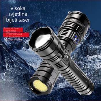 LED svjetiljka za kampiranje: baterija 5400 mAh, 20W, domet preko 500 m, 360° rotacija, napajanje s Power Bank funkcijom