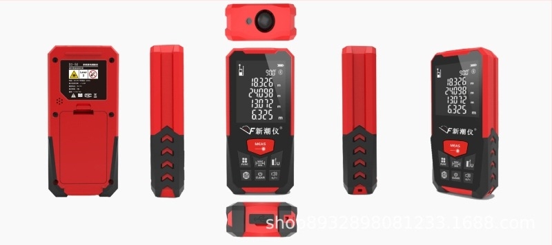 Ručni laserski daljinomjer, serija LDM-D3, domet do 200 m, točnost 0,001 m, 2,4 inčni zaslon, otporan na prašinu i prskanje vode