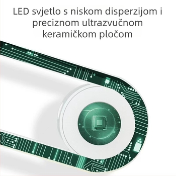 Plug-in ultrazvučna lampa za odbijanje komaraca s uklanjanjem grinja i noćnim svjetlom, LED, pokrivenost 11–20 m²
