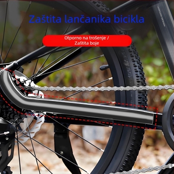 Zaštitna folija za okvir bicikla – prozirna, otporna na ogrebotine i vodootporna, s akrilnim ljepilom i nano sustavom ljepila, debljina 0,5 mm