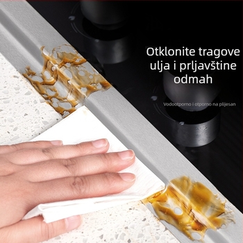 Traka za brtvljenje rubova plinskog štednjaka za kuhinju – aluminijska folija za brtvljenje spojeva, moderan jednostavan stil