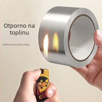 Traka za brtvljenje rubova plinskog štednjaka za kuhinju – aluminijska folija za brtvljenje spojeva, moderan jednostavan stil