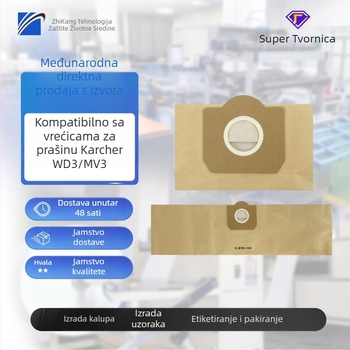 HEPA vrećica za prašinu za usisavač Karcher WD3 MV3 (model 6.959-130) – kućna uporaba