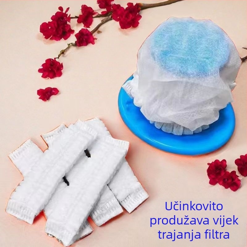 Filter za usisavač za jednokratnu upotrebu: element filtra, kućište od netkanog materijala, universalna kompatibilnost, debeli dizajn, materijal: plastika