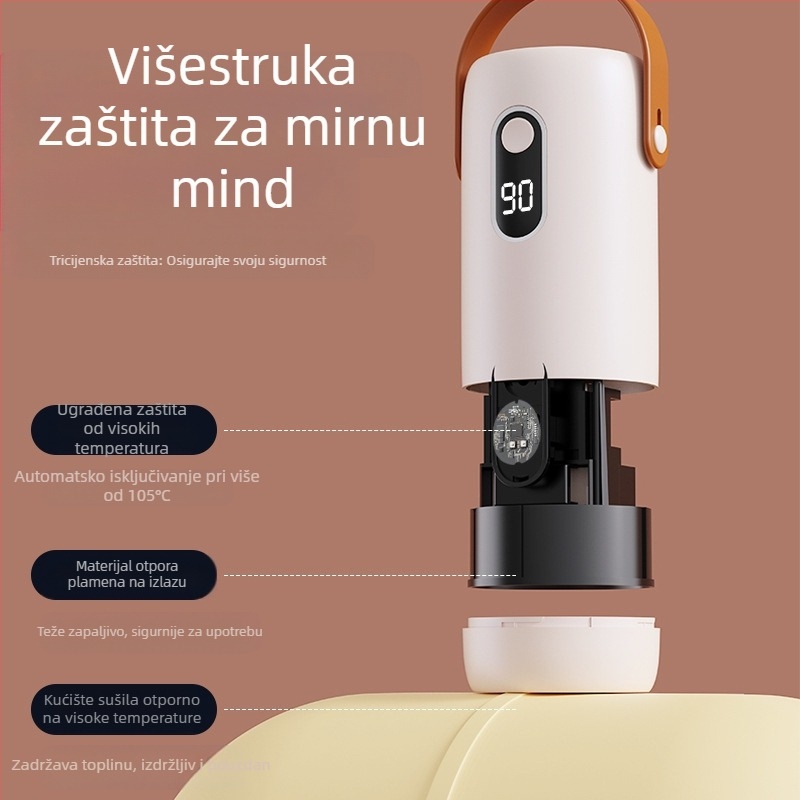 YQ-512 Mini sušilica za odjeću, 220V, 200W, 300Hz