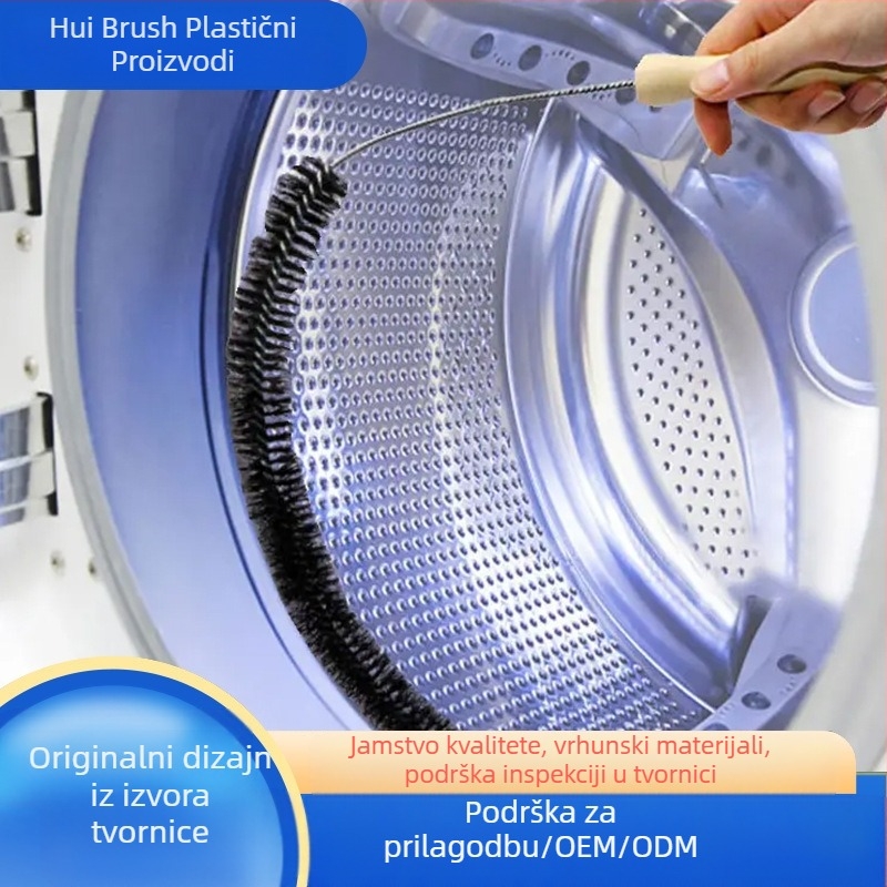 Četka za čišćenje perilice rublja, PET materijal, 0,01 kg, za čišćenje cijevi sušilice i unutarnjih površina radijatora.