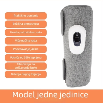 Masirač za noge - masaža tlakom zraka, pneumatski masirač listova, višenamjenski, model 9910, 3 postavke