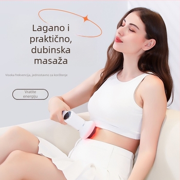 Uređaj za sagorijevanje masnih naslaga — bežično-žični prijenosni masažer s infracrvenim grijanjem, više načina, simulacija ručnog gniječenja, masaža na više točaka, bežično punjenje