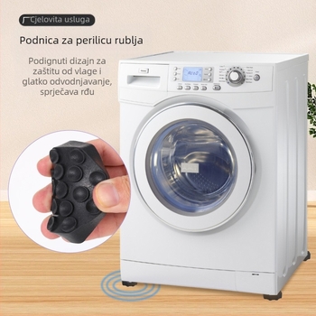 Podlošci protiv klizanja za perilicu s podignutom osnovom – protivklizni, apsorpcija udara, od plastike, za perilicu i hladnjak