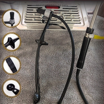 Četka za čišćenje stroja za kavu s dugom drškom – plastika, 78 g