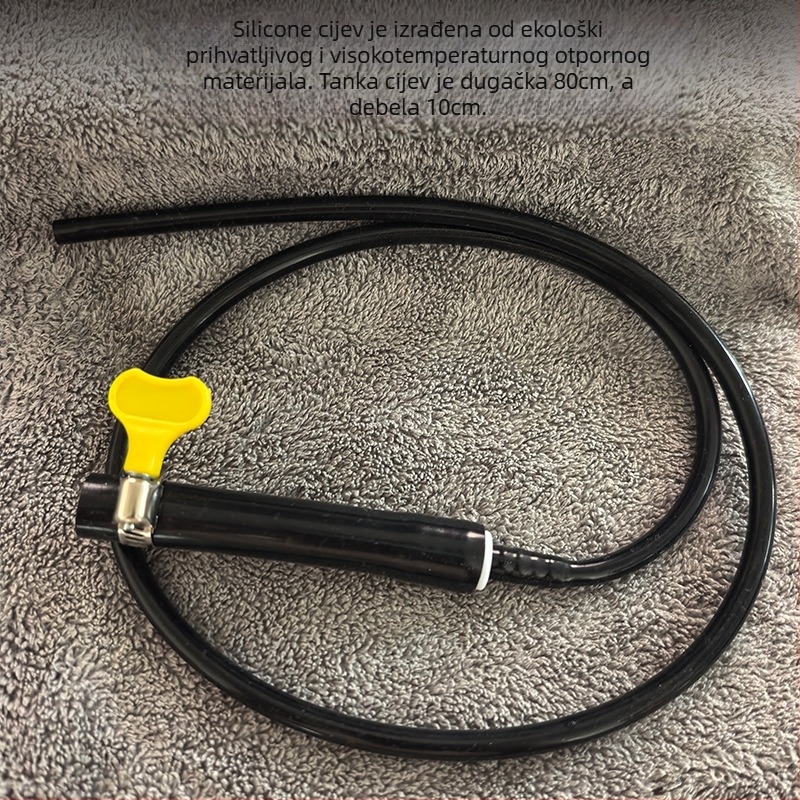 Četka za čišćenje stroja za kavu s dugom drškom – plastika, 78 g