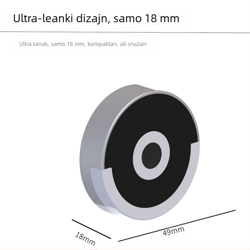 Ženska mini okrugla torbica svjetlo, latice oblik, plastično sjenilo, PVC držač, indukcijski prekidač, 3.7V USB napajanje, topla svjetlost
