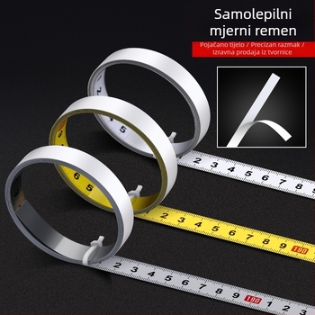 Samoljepljiva mjerni traka s metalnom skalom — Superior