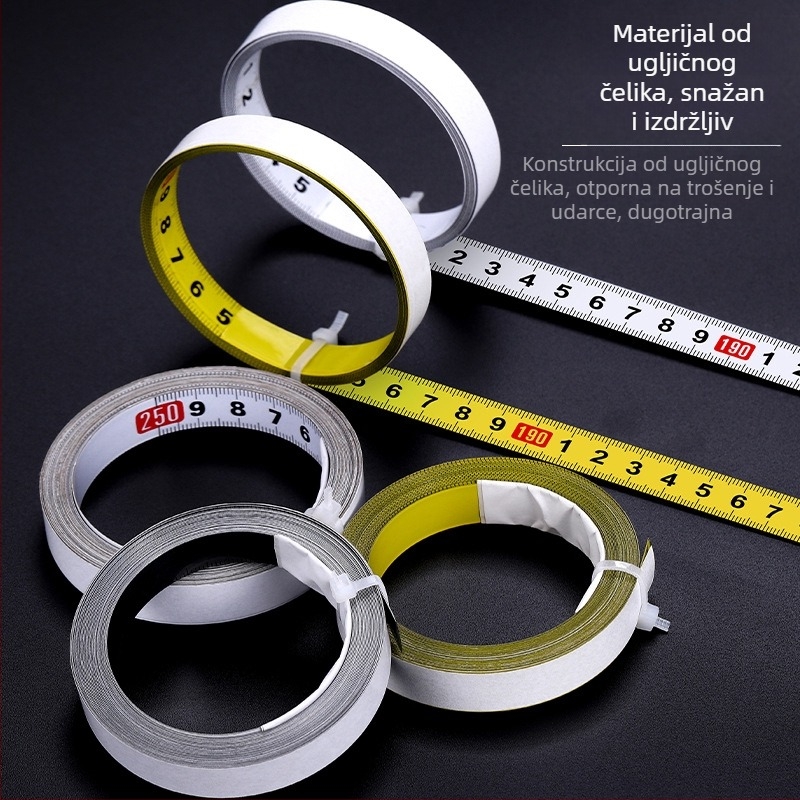 Samoljepljiva mjerni traka s metalnom skalom — Superior