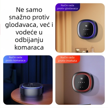 Ultrazvučni odvraćivač miševa i komaraca, lampica za unutarnju i vanjsku upotrebu