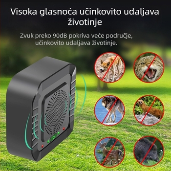 Automatski ultrazvučni repelent za štetočine i ptice, kućna verzija, model 826A, 5V, 4-24 kHz, 5W