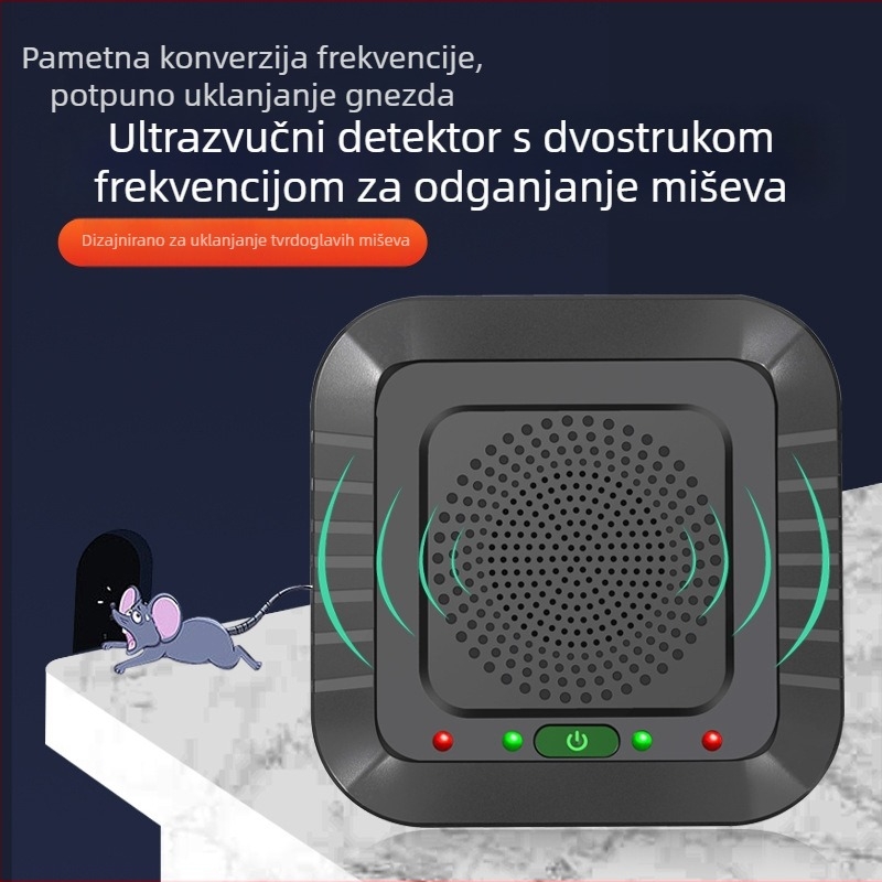 Automatski ultrazvučni repelent za štetočine i ptice, kućna verzija, model 826A, 5V, 4-24 kHz, 5W