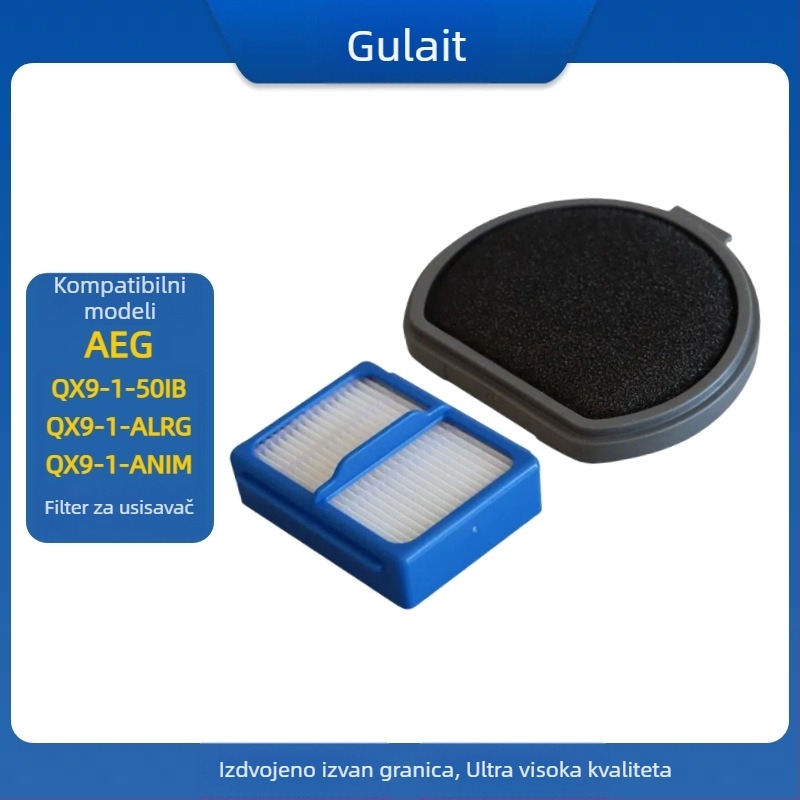 Filtrni element za usisavače AEG QX9-1-50IB, QX9-1-ALRG, QX9-1-ANIM – pročišćavanje zraka, pogodno za 101–150 m2, 110–250 V, 120 W