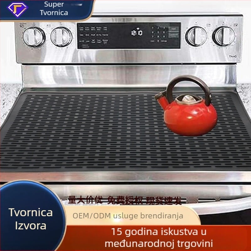 Taimei silikonski poklopac za ploču, višenamjenska odvoda podloga za indukcijsku ploču, oblici kružni/pravokutni/nepravilan, porijeklo Dongguan, lansirano 2024