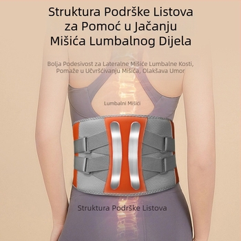 Bežični masažer za struk s USB napajanjem, računalniško upravljanje, 3 brzine, vibracijski i topli kompres, 8+ masažnih glav, izdanje 2024