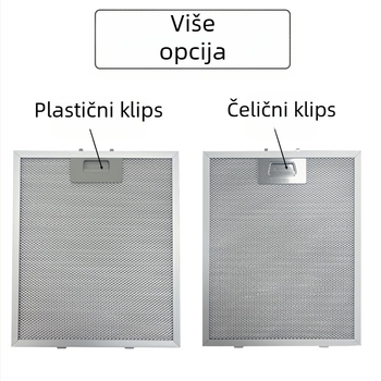 HT01 Filtr napa europskog stila s aluminijskom mrežom za odvajanje ulja, 170 g