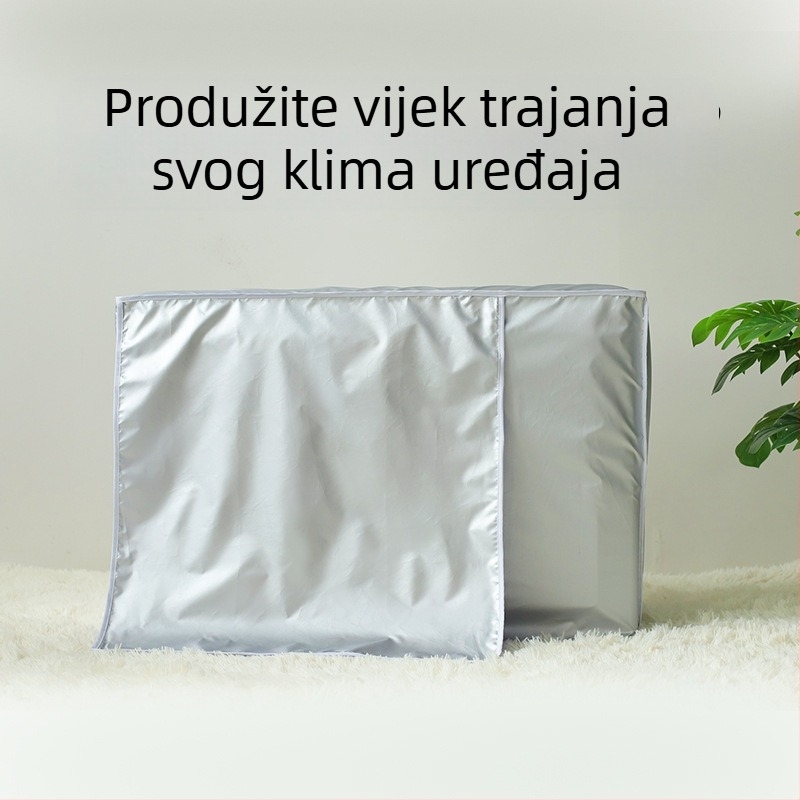 Vanjski pokrov za zidnu jedinicu klima uređaja, prašno- i vremenski otporan, UV zaštita, kompatibilan s 1,5–3 HP