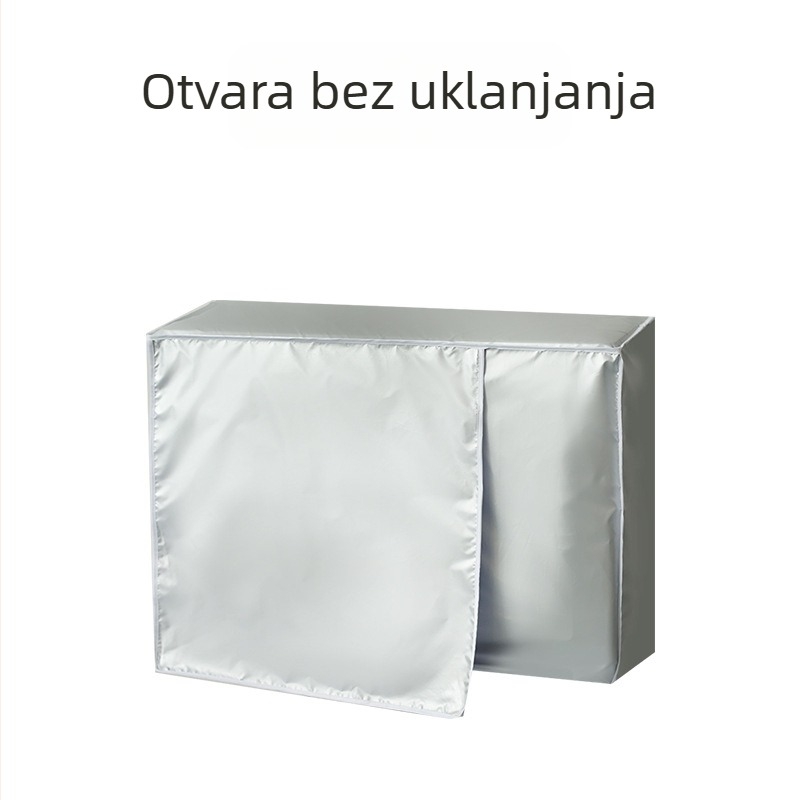 Vanjski pokrov za zidnu jedinicu klima uređaja, prašno- i vremenski otporan, UV zaštita, kompatibilan s 1,5–3 HP