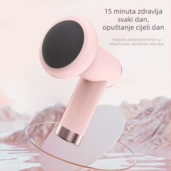 Punjaivi ručni masažer s 4 brzine i 4 glavice za masažu, za struk, kukove, noge i leđa