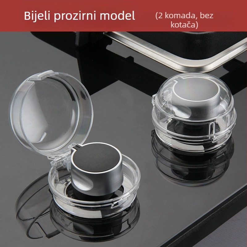 Zaštitni kućište prekidača plinskog štednjaka – montaža ljepilom, model 2022, porijeklo Yiwu