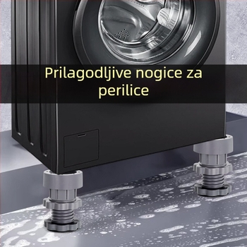 Podloga za noge perilice rublje, protuklizna, plastična, jednostrana, novi materijal, za kućnu i hotelsku upotrebu
