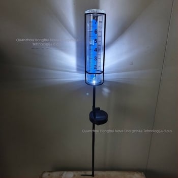 Plastični kišomjer s mjernom čašicom, 7-inčna skala, model B001, težina 0,1 kg, za vanjsku upotrebu