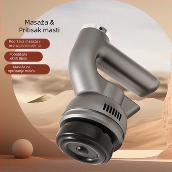 Masažer za tijelo s motorom s četkama, 3 glave, ugrađena baterija 1200-2000 mAh, radni vijek 6–8 sati, buka ispod 36 dB