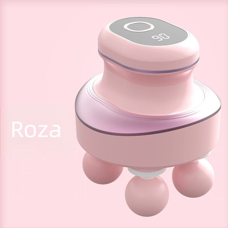 Električni masažer s četiri glave, bez četkica motor, tiho, 5+ brzina, ugrađena baterija 2000-4000 mAh, trajanje 1-3 h