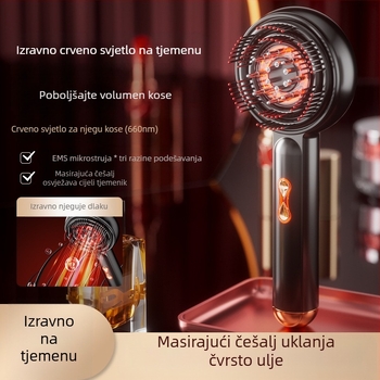 Četka za masažu skalpa i uređaj za rast kose — marka XH, model XH, djelovanje: umiruje skalp, pogodno za sve sezone, univerzalna upotreba