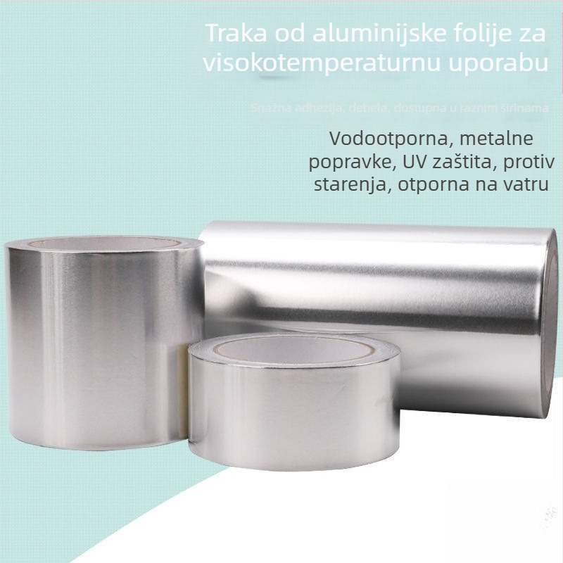 Traka od aluminijske folije za roštilj — debeli izolacijski sloj, vodootporna, papir od aluminijske folije za popravak posude
