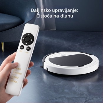 XM32 robotski usisivač s mopom – daljinsko upravljanje, 7.4V/15W, usisna snaga 2000–2999 Pa, pokrivenost 90–120 m², metenje, usisavanje i mopanje u jednom