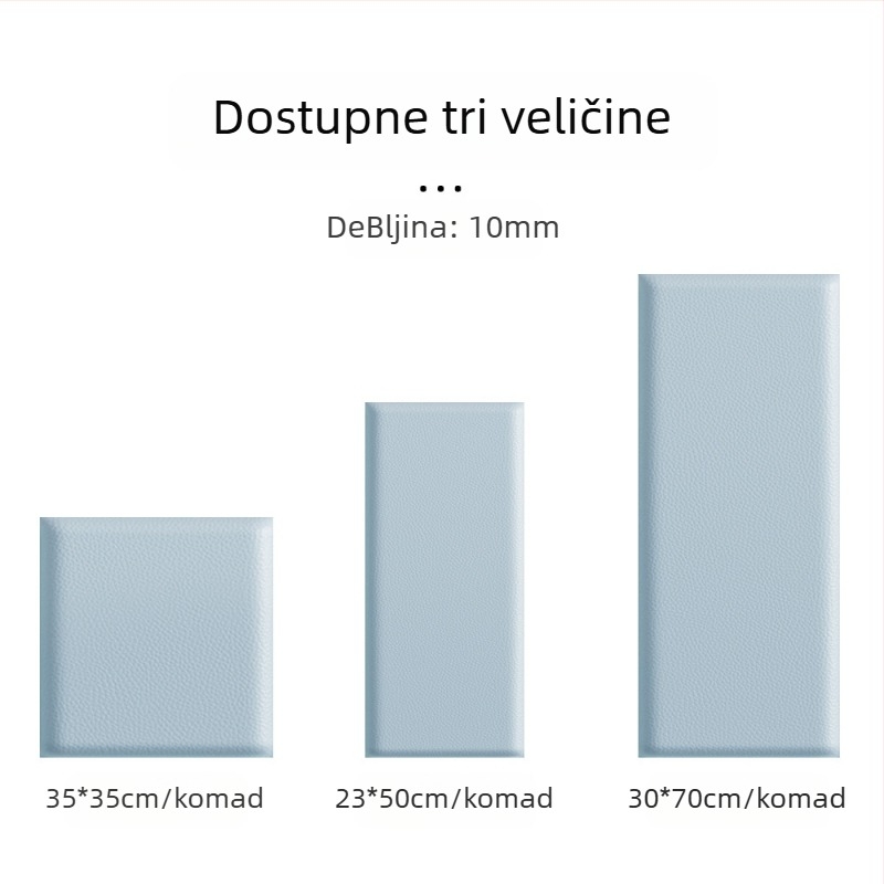 Samoljepljiva zidna naljepnica od XPE pjene; vodootporna, otporna na vlagu i ulje; 1 kom; stil: moderni minimalizam s 3D teksturom; pogodna za dnevni boravak, spavaću sobu i radnu sobu
