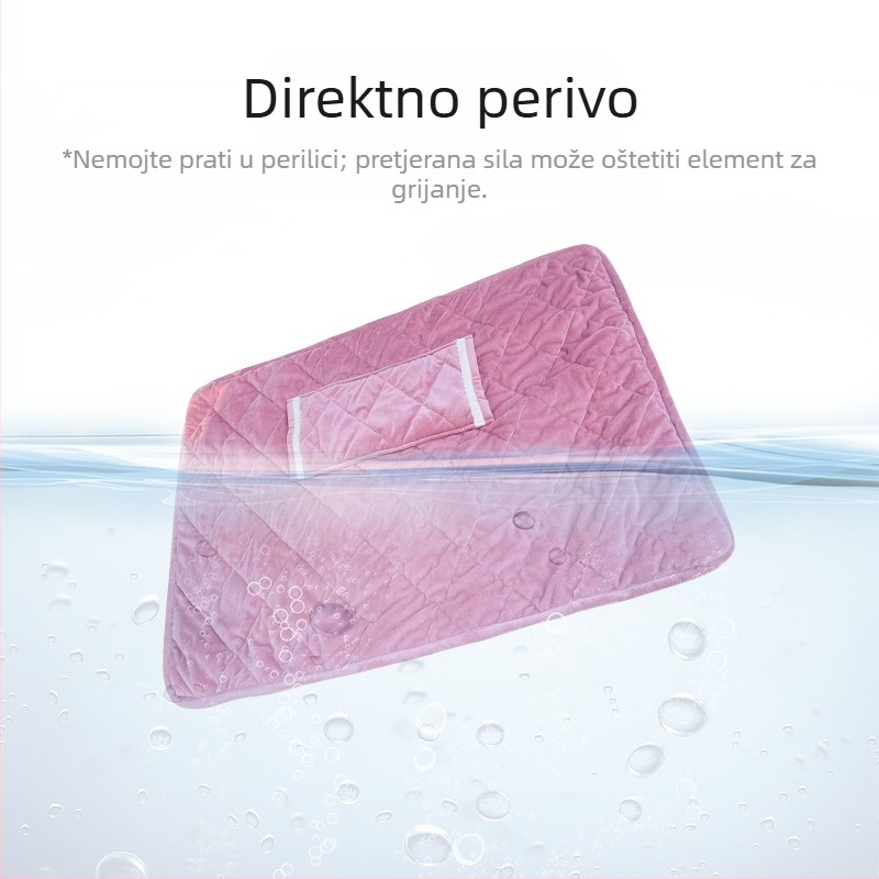 USB napajano električno deka, kristalni velur, periva, stalna temperatura 45°C, 10W