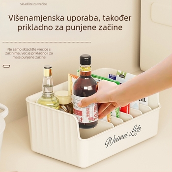 Rongling plastična posuda za začine – čvrste začine, moderni minimalistički kuhinjski organizator, premium kvaliteta