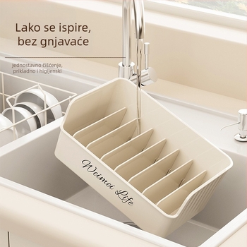 Rongling plastična posuda za začine – čvrste začine, moderni minimalistički kuhinjski organizator, premium kvaliteta