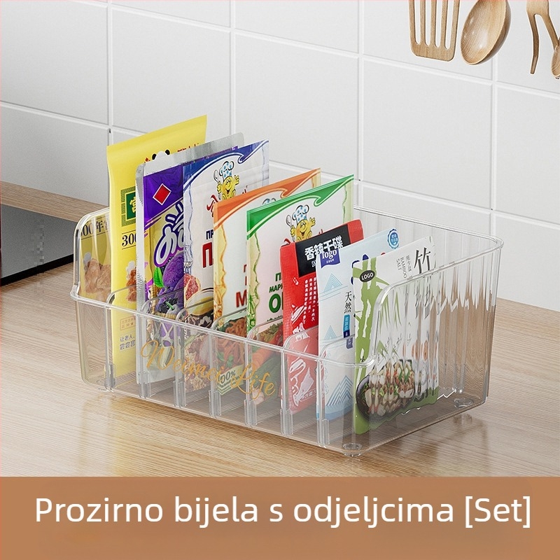 Rongling plastična posuda za začine – čvrste začine, moderni minimalistički kuhinjski organizator, premium kvaliteta