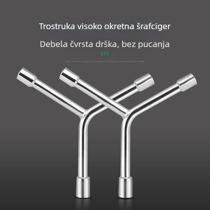 Alat za demontažu perilice za unutarnji bubanj/pulsator — karbonska čelika, utični ključ (socket wrench)