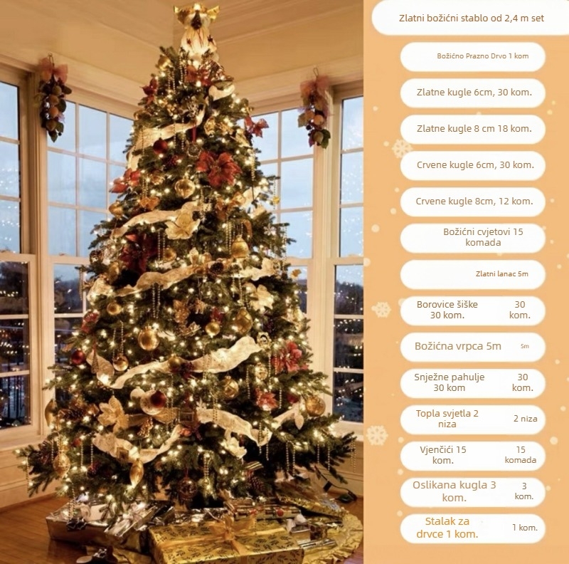 Dekoracija za božićno drvce – PVC; Kategorija: Božićno drvce; Namjena: Landing