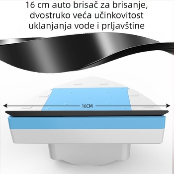 Dvostrani alat za čišćenje stakla (plastični, kućna upotreba, ručni)