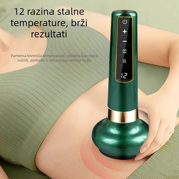 Pametan uređaj za vakuumsko kupanje i masažu tehnikom grebanja — Napajanje: Punjenje; Tip tipke: Mehanički; Način upravljanja: Gumb; Primijenjeni dijelovi: Opći; Težina: 500 g