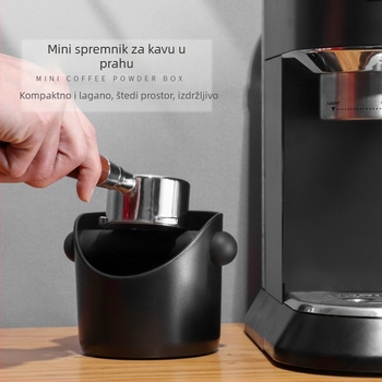 Kutija za talog kave od ABS-a | okrugla mini posuda | za poluautomatne aparate za kavu | moderan jednostavan stil