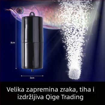 Pumpa za kisik za akvarij - tihi, prenosni, za kućnu i vanjsku upotrebu